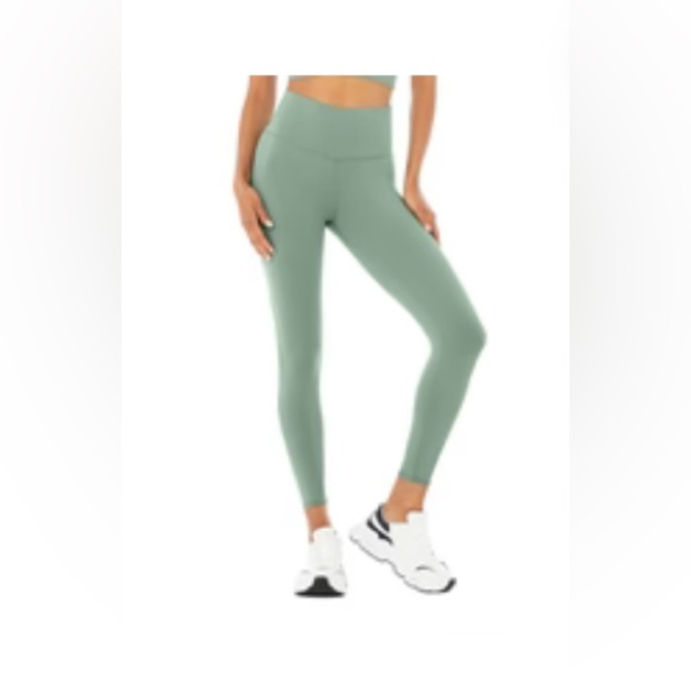 Alo 7/8 High-Waist Airbrush Legging - Soft Seagrass